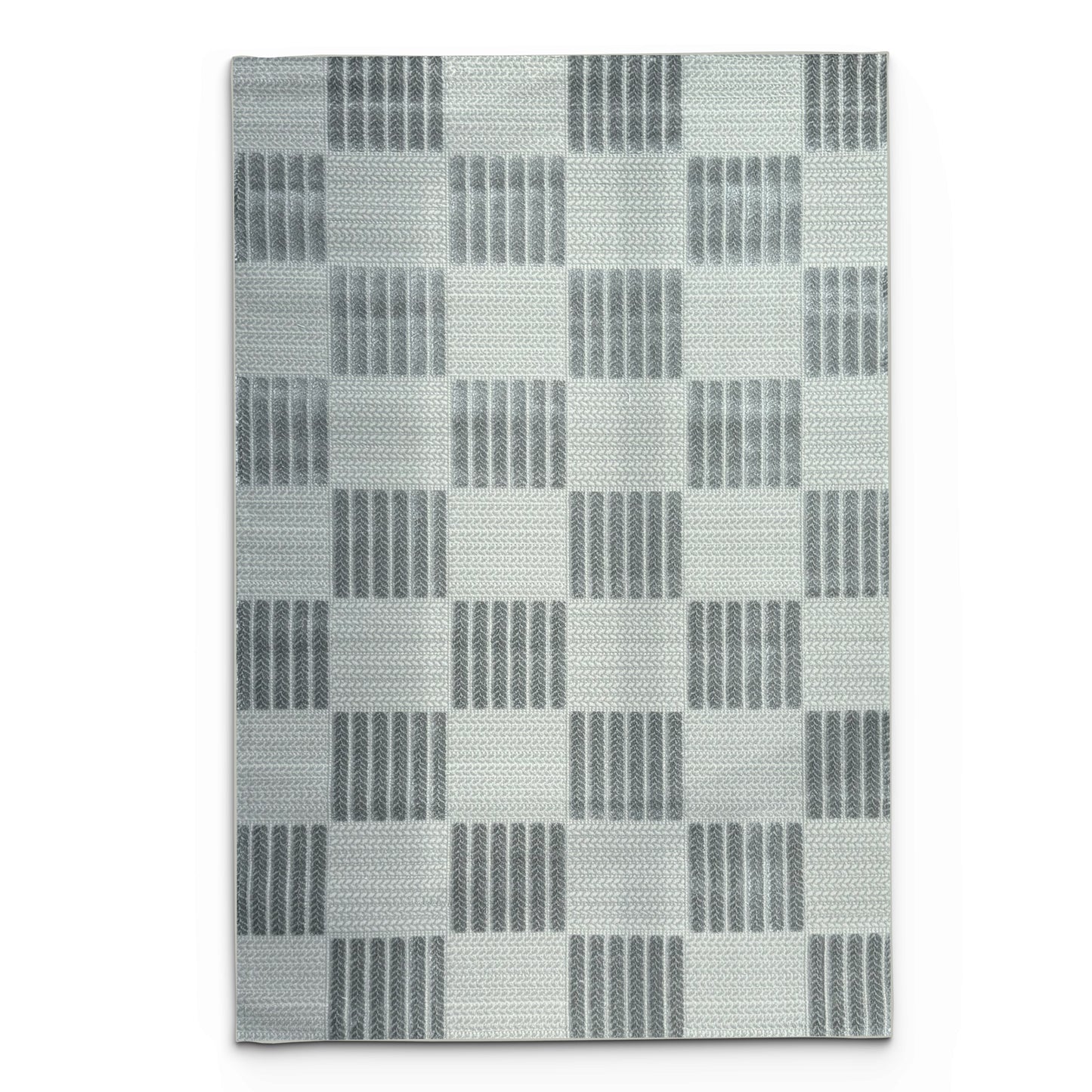 Delhi Vesha Grey Area Carpet