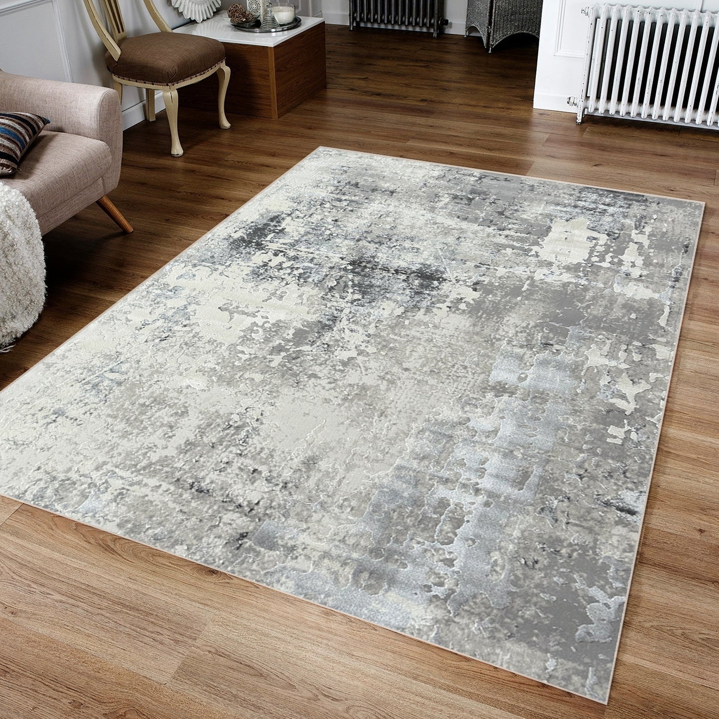 Lilla Melvi Grey Carpet
