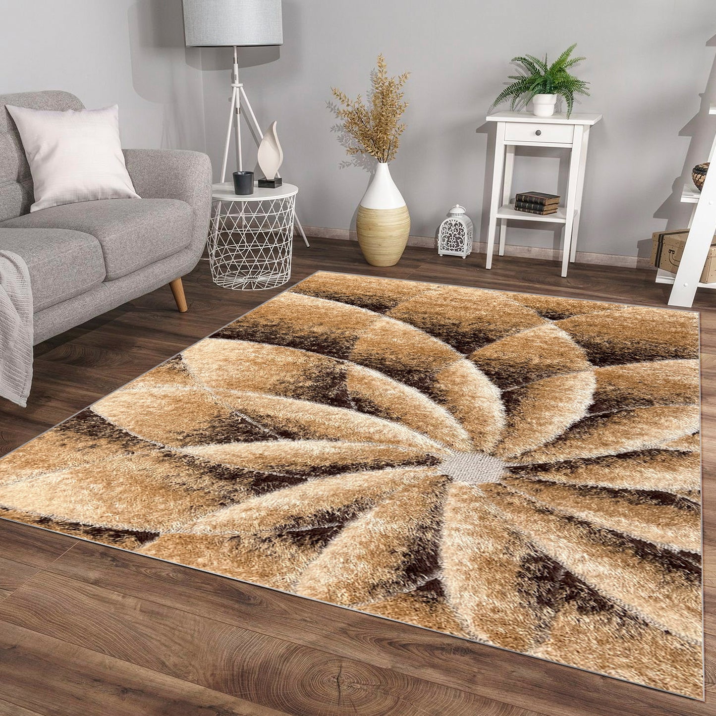 Shaggy Muvina Gold Carpet