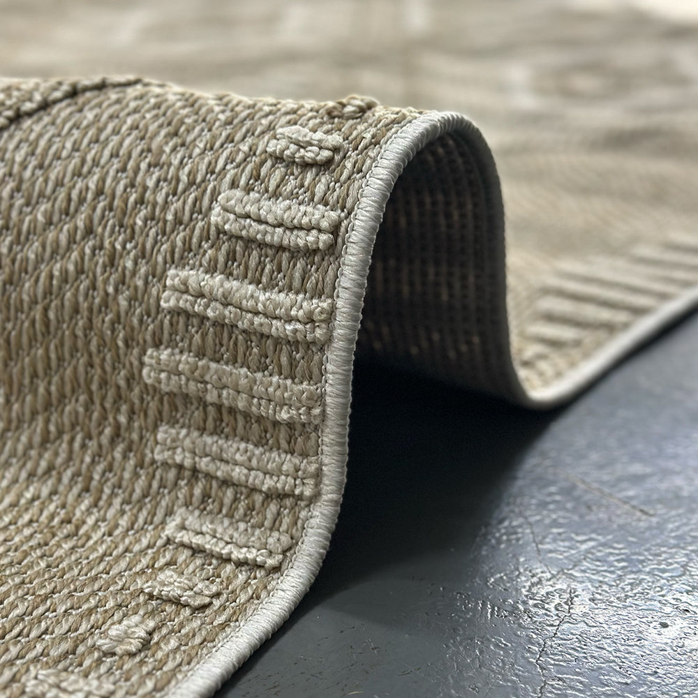 Jute Sage Diamond Carpet