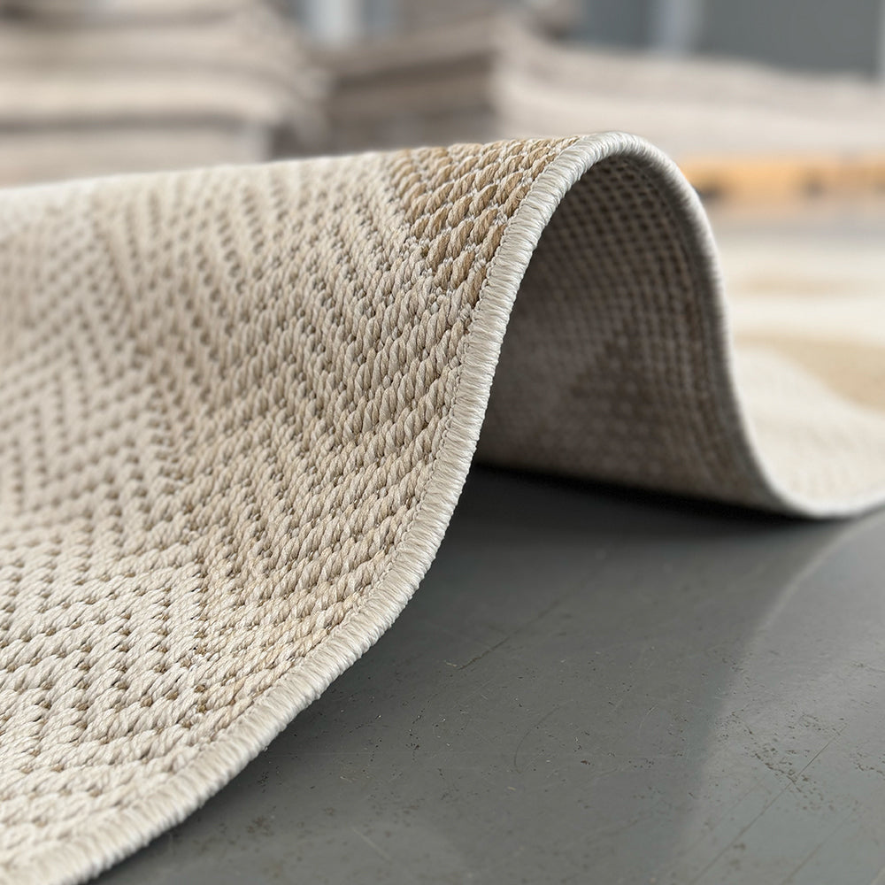 Jute Taupe Arrow Carpet