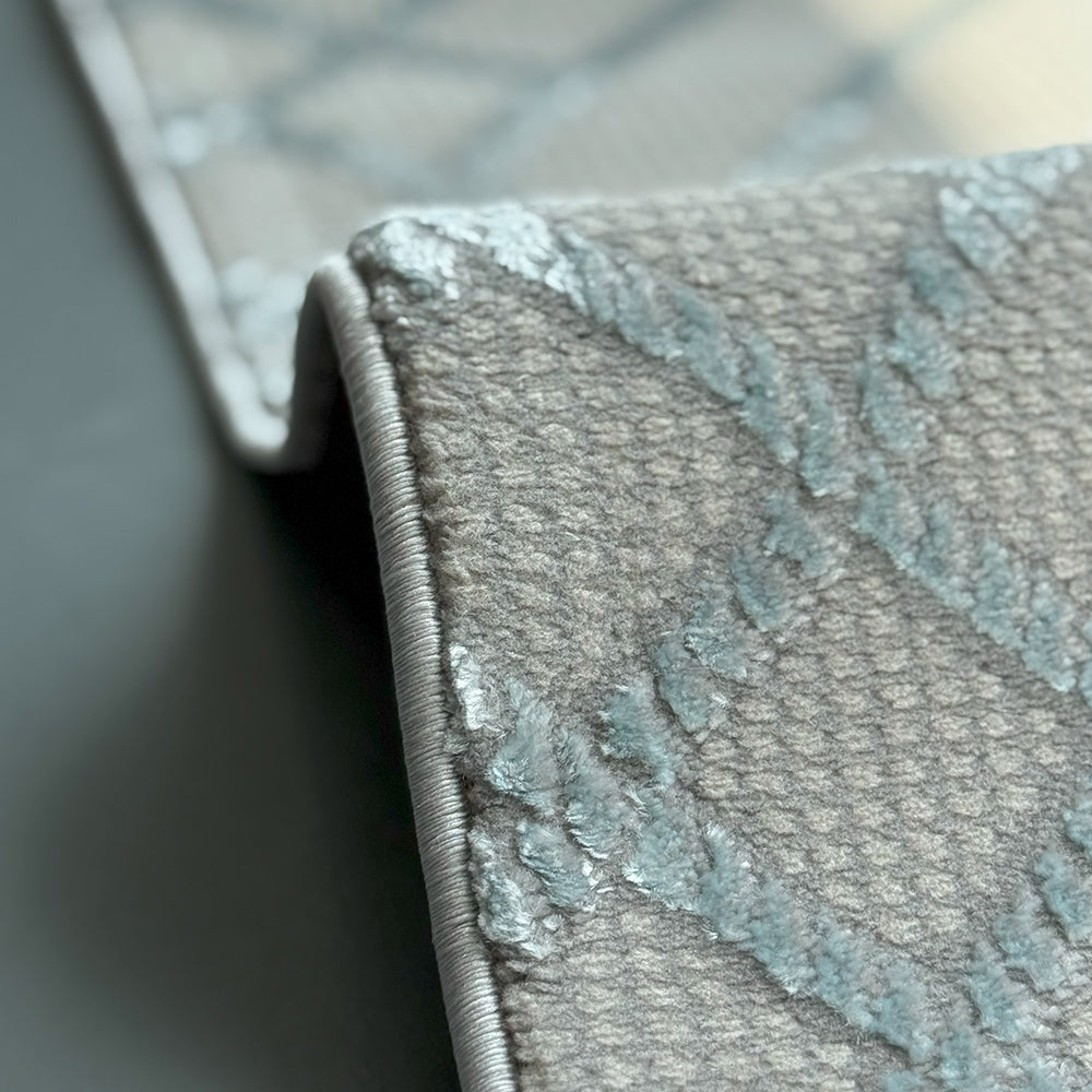 Delhi Miral Blue Area Carpet