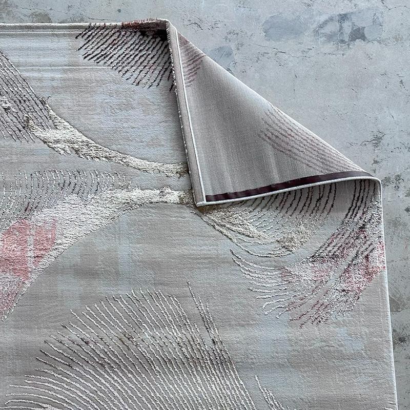 Alin Abstract Grey Area Carpet