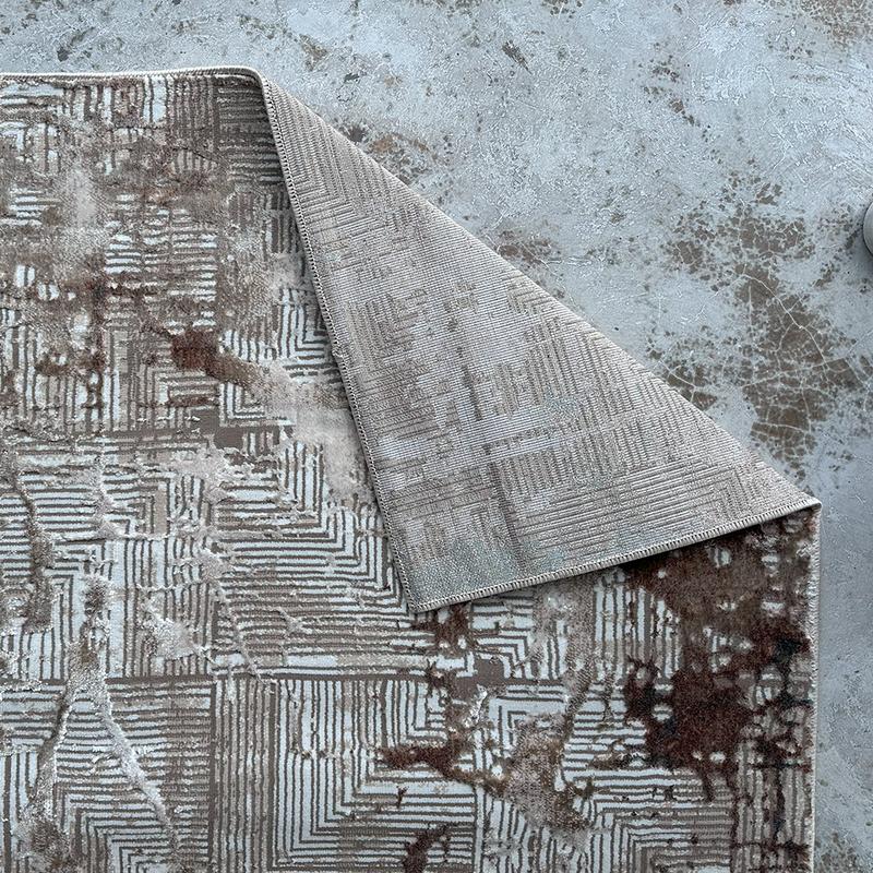 Artist Beige Crack Area Carpet