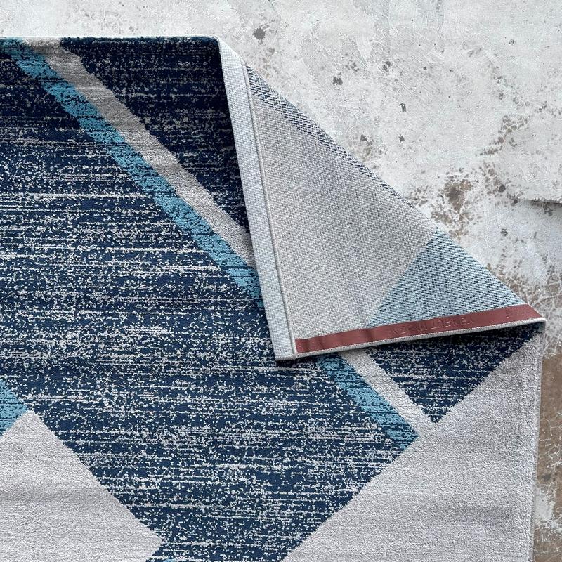 Moyo Blue Parts Area Carpet