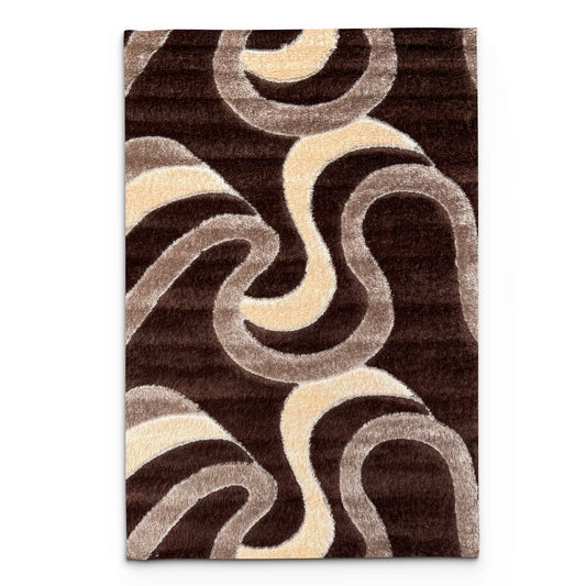 Shaggy Mivora Brown Carpet