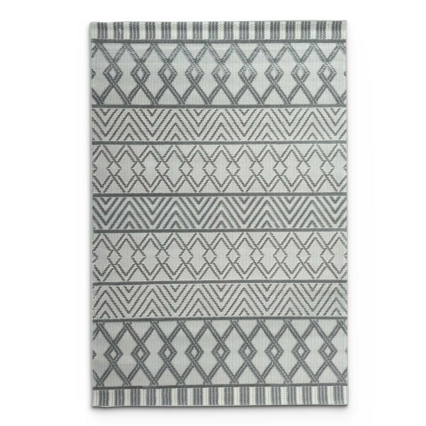 Delhi Zunel Grey Area Carpet