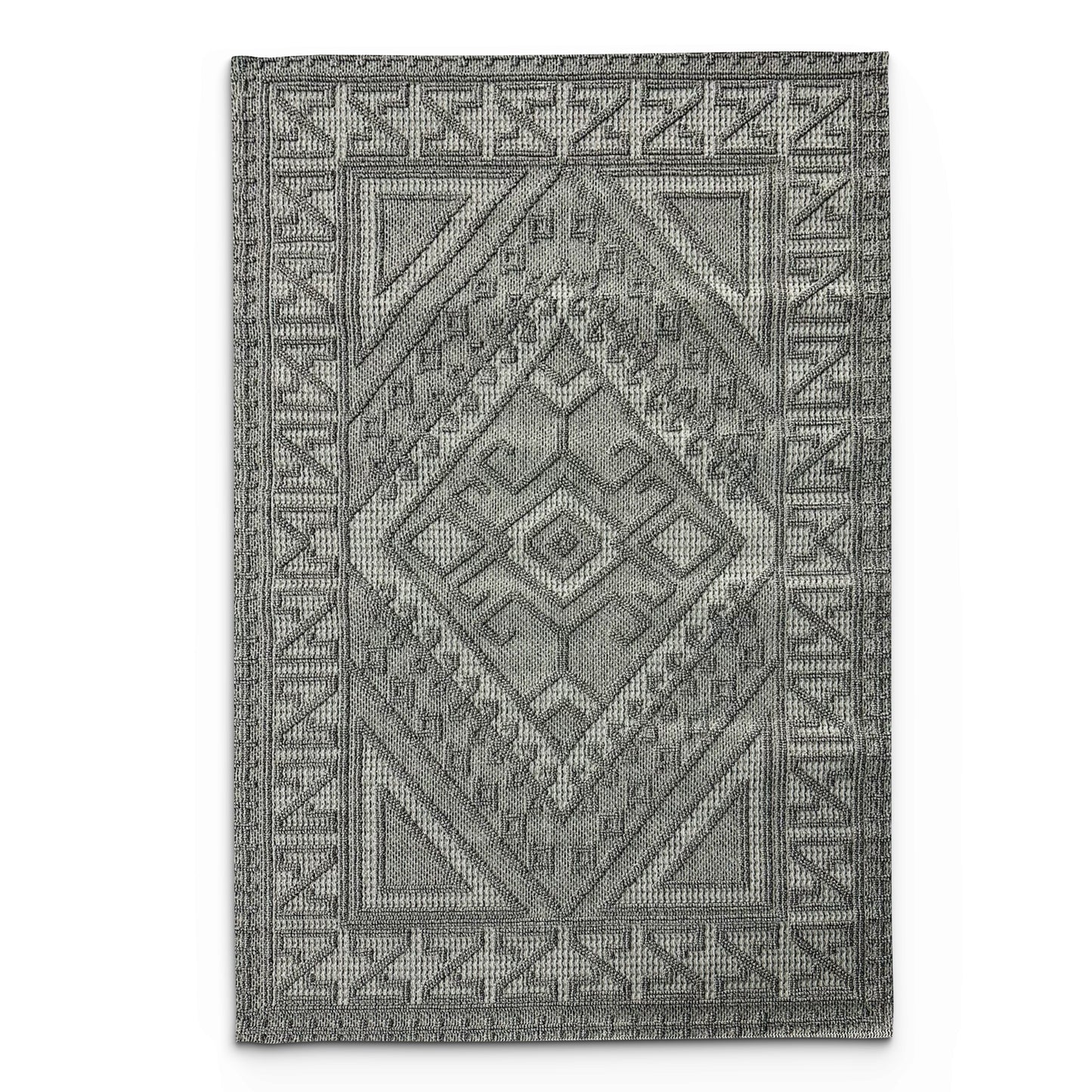 Jute Stone Tribal Carpet
