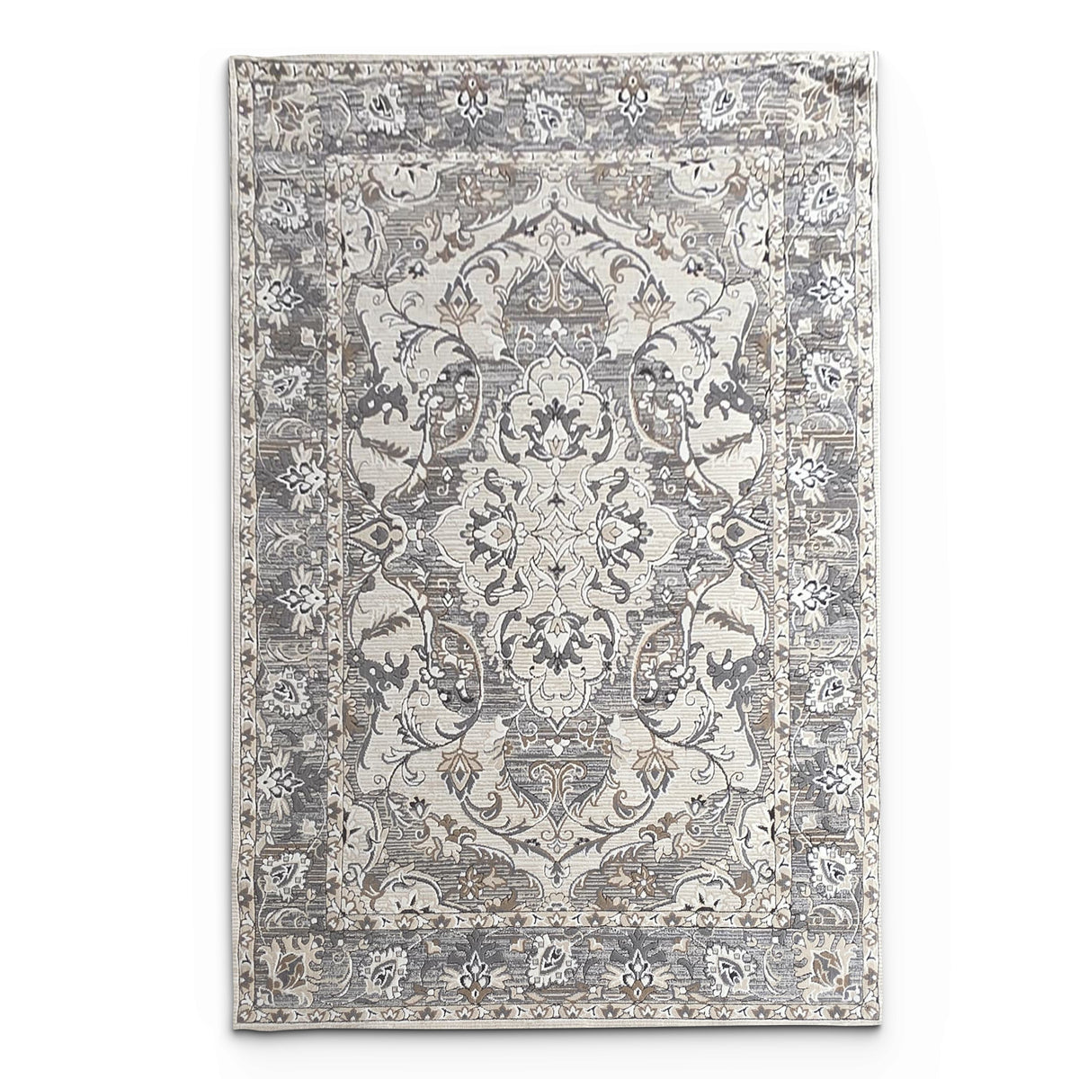 Boutique Silver Arabesque Carpet