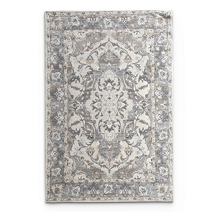 Boutique Silver Arabesque Carpet