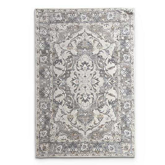 Boutique Silver Arabesque Carpet