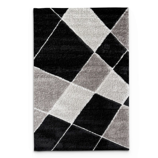Shaggy Flirra Black Carpet