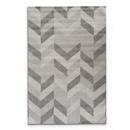Jute Chevron Illusion Carpet