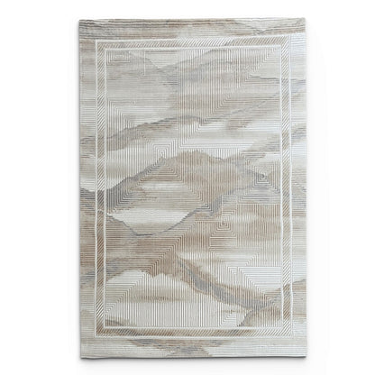 Nova Silver Maze Carpet