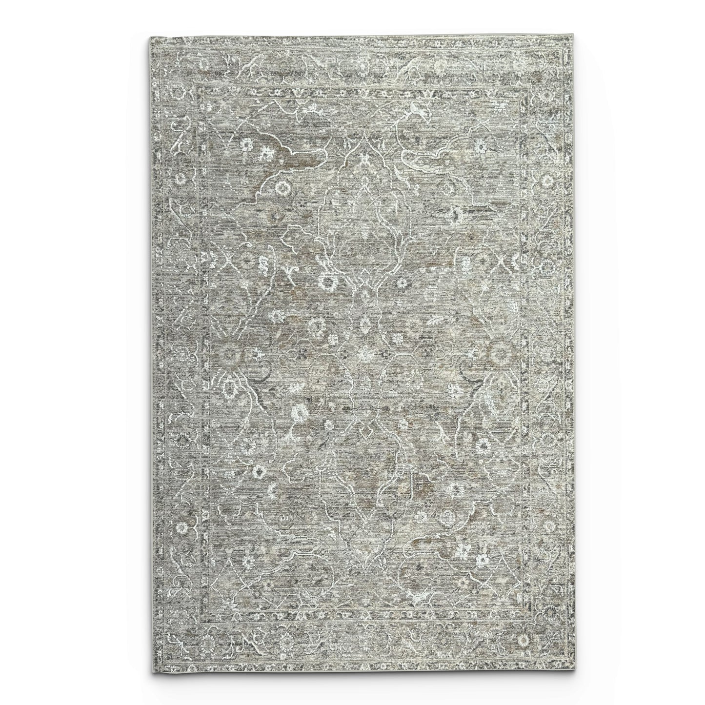 Dejavu Dymu Light Grey Area Carpet