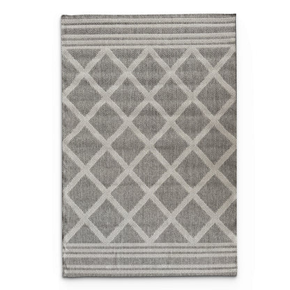 Jute Diamond Cross Carpet