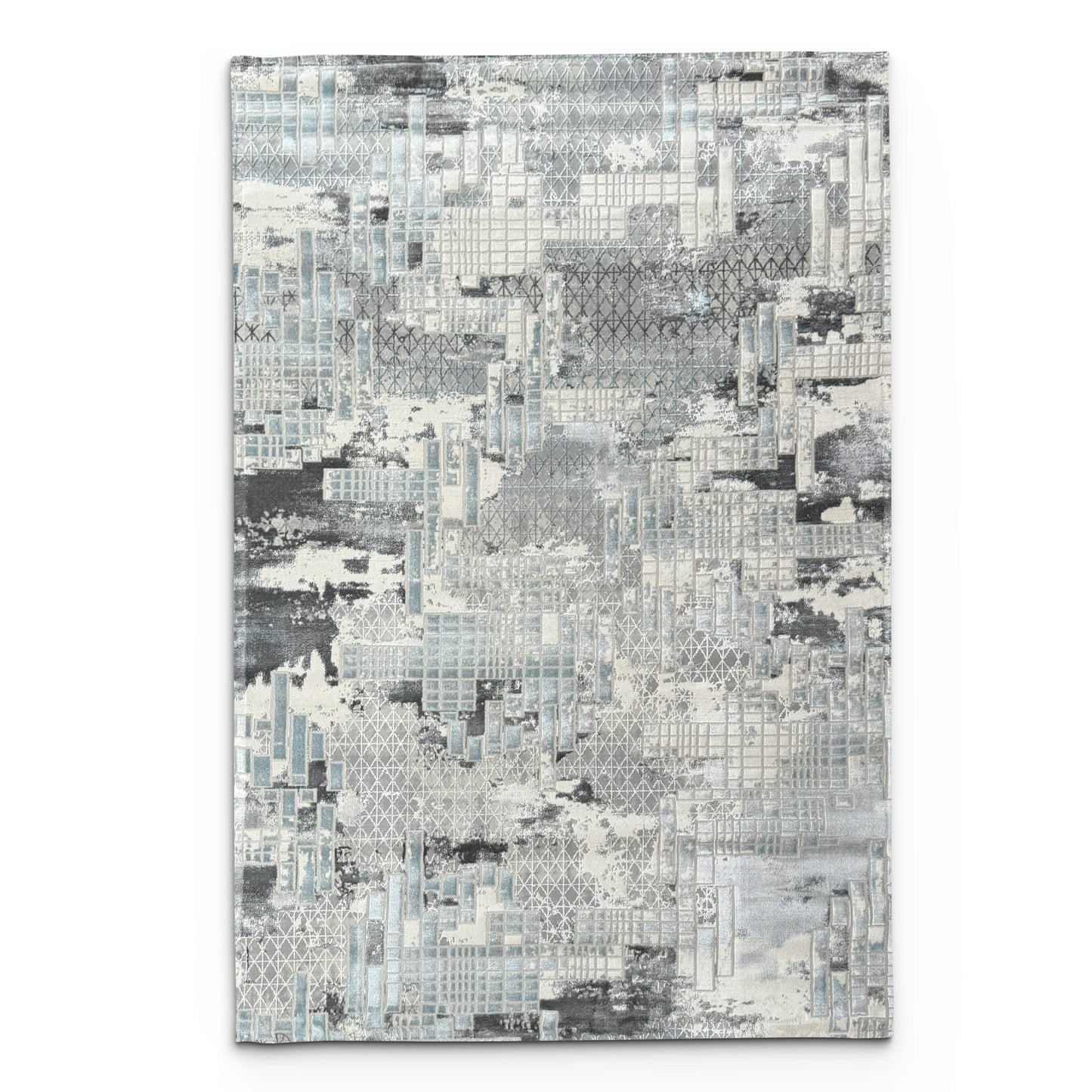 Lilla Orien Blue Grey Carpet