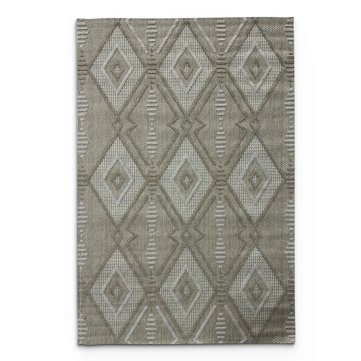 Jute Sage Diamond Carpet
