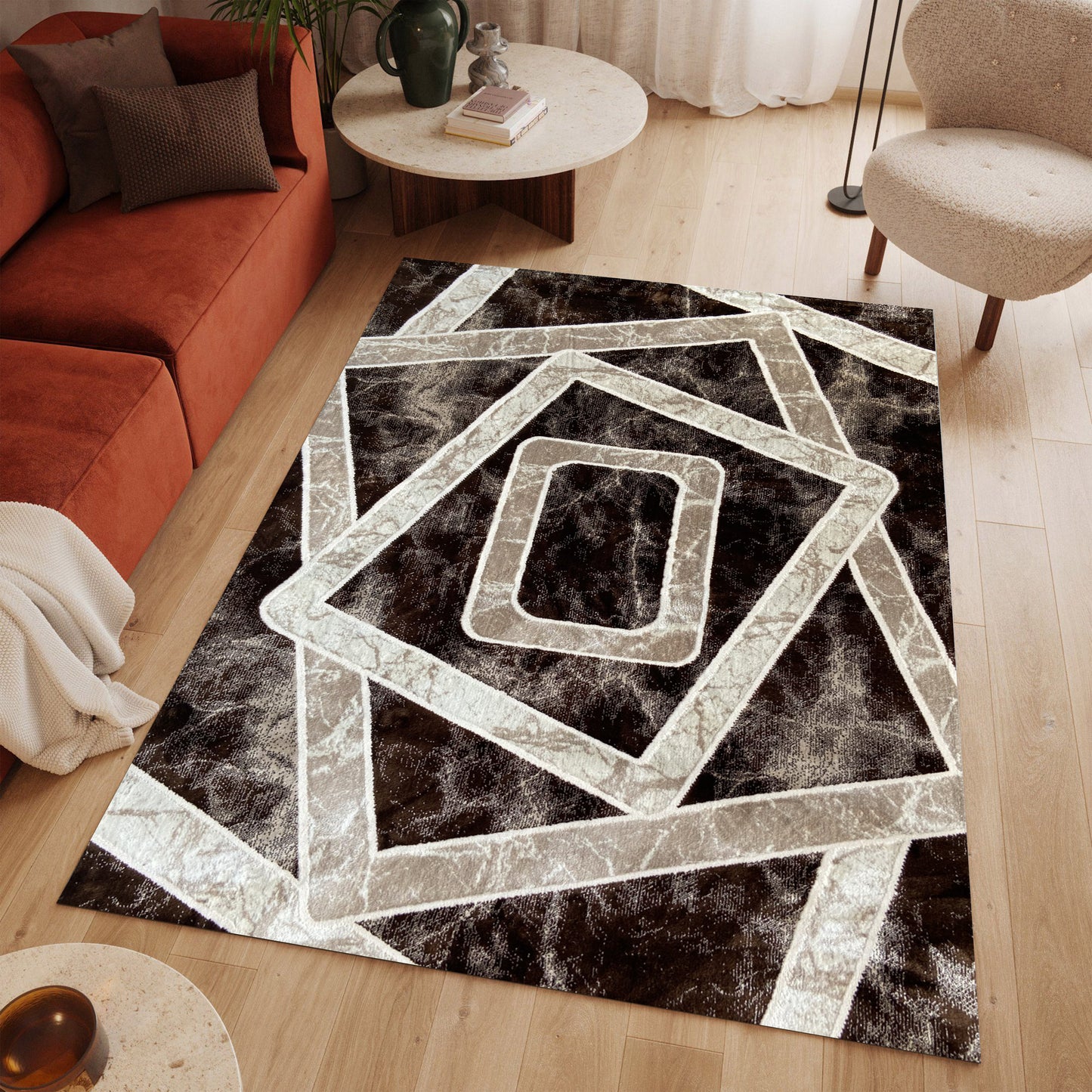 Venice Bravion Modern Area Carpet