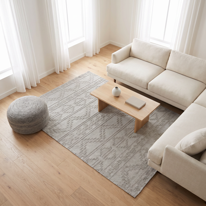 Jute Silver Mist Carpet