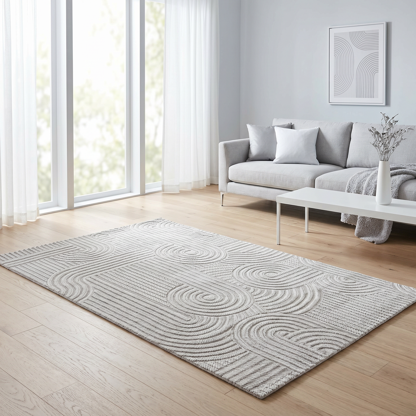 Delhi Zen Swirl Carpet