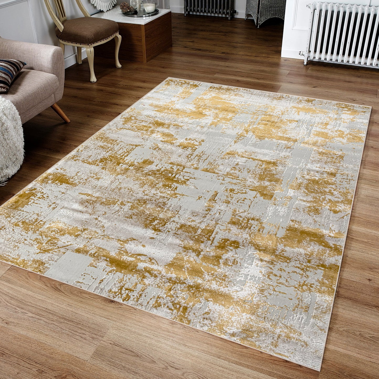 Lilla Tauven Gold Beige Carpet