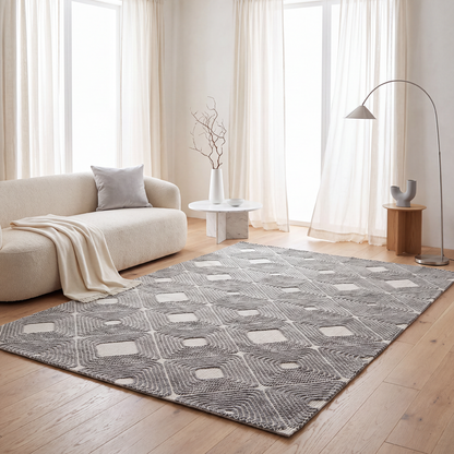 Delhi Diamond Spiral Carpet