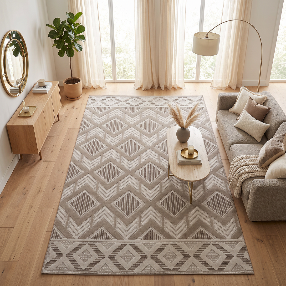 Loft Aztec Diamond Carpet