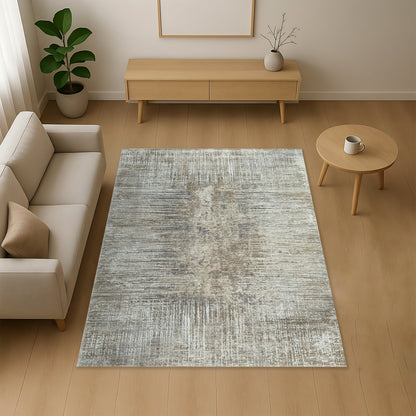 Dejavu Xelu Dark Beige Area Carpet