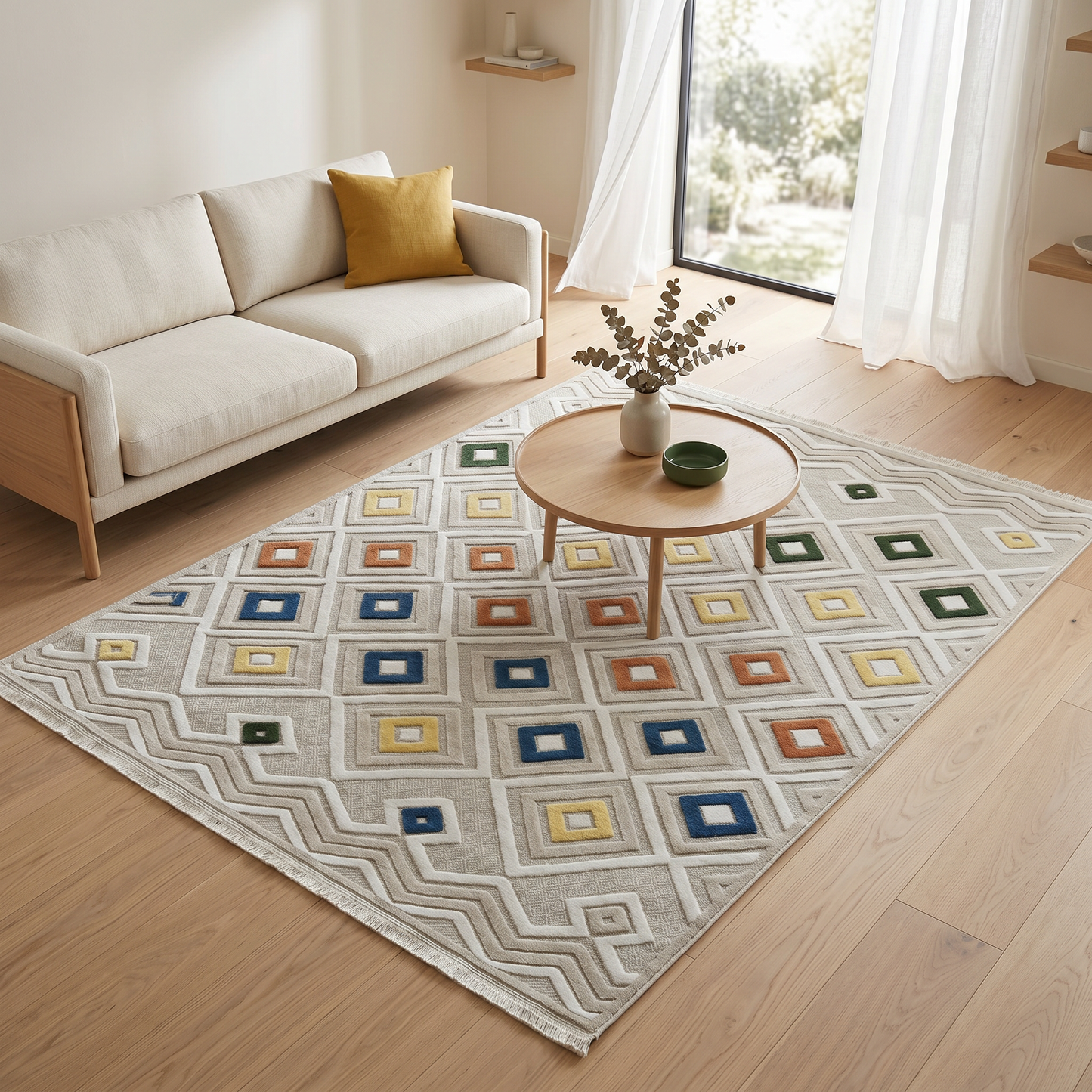 Loft Diamond Prism Carpet