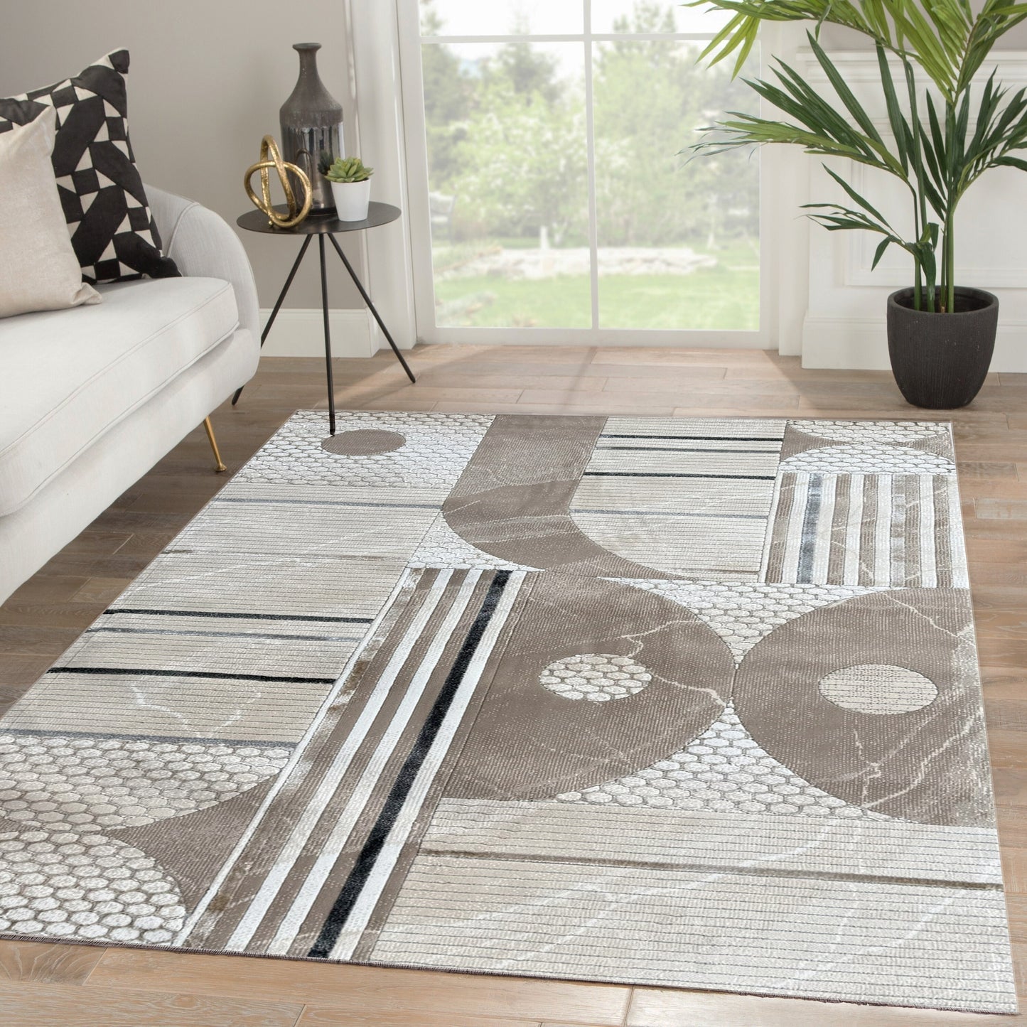 Boutique Orvee Beige Carpet