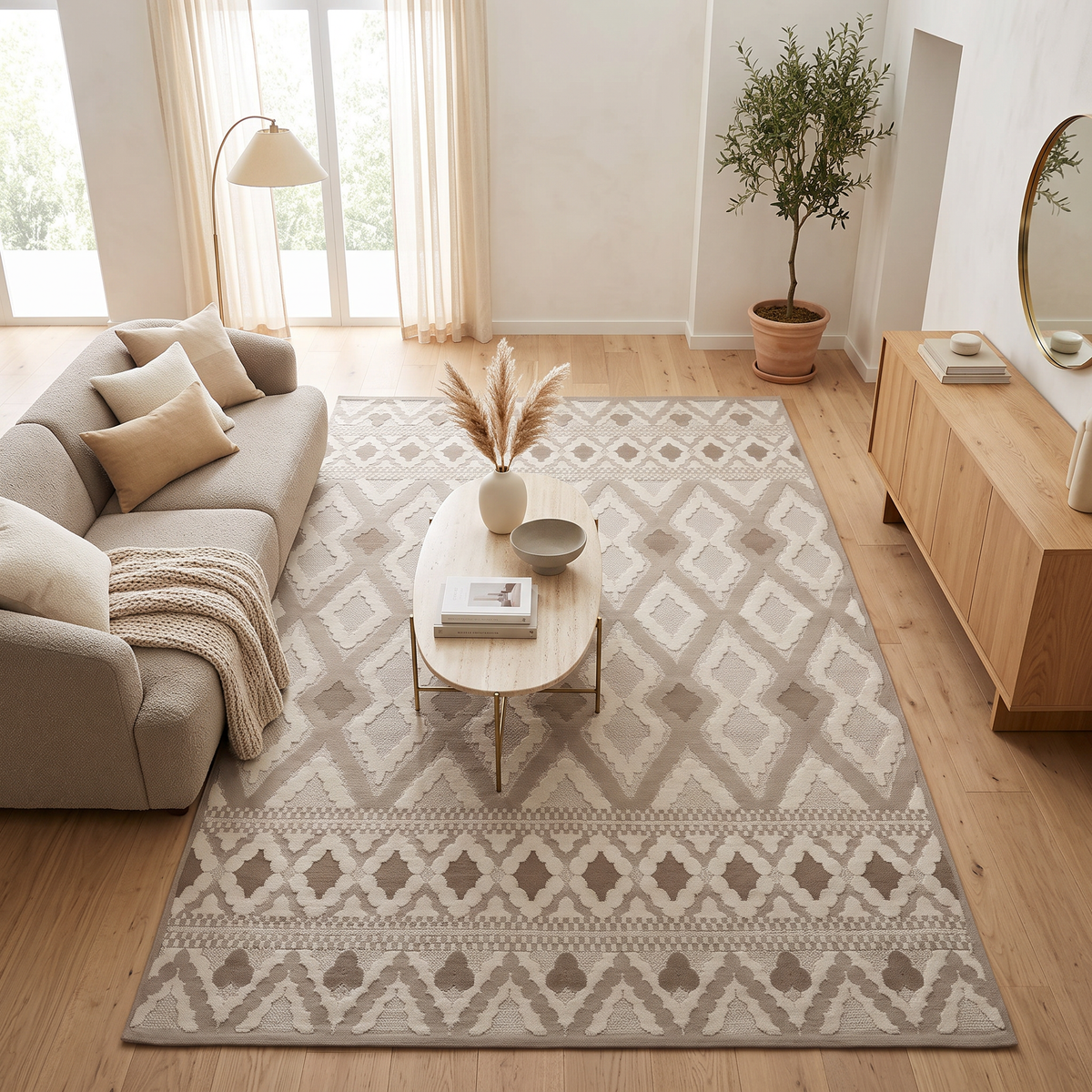Loft Berber Trellis Carpet