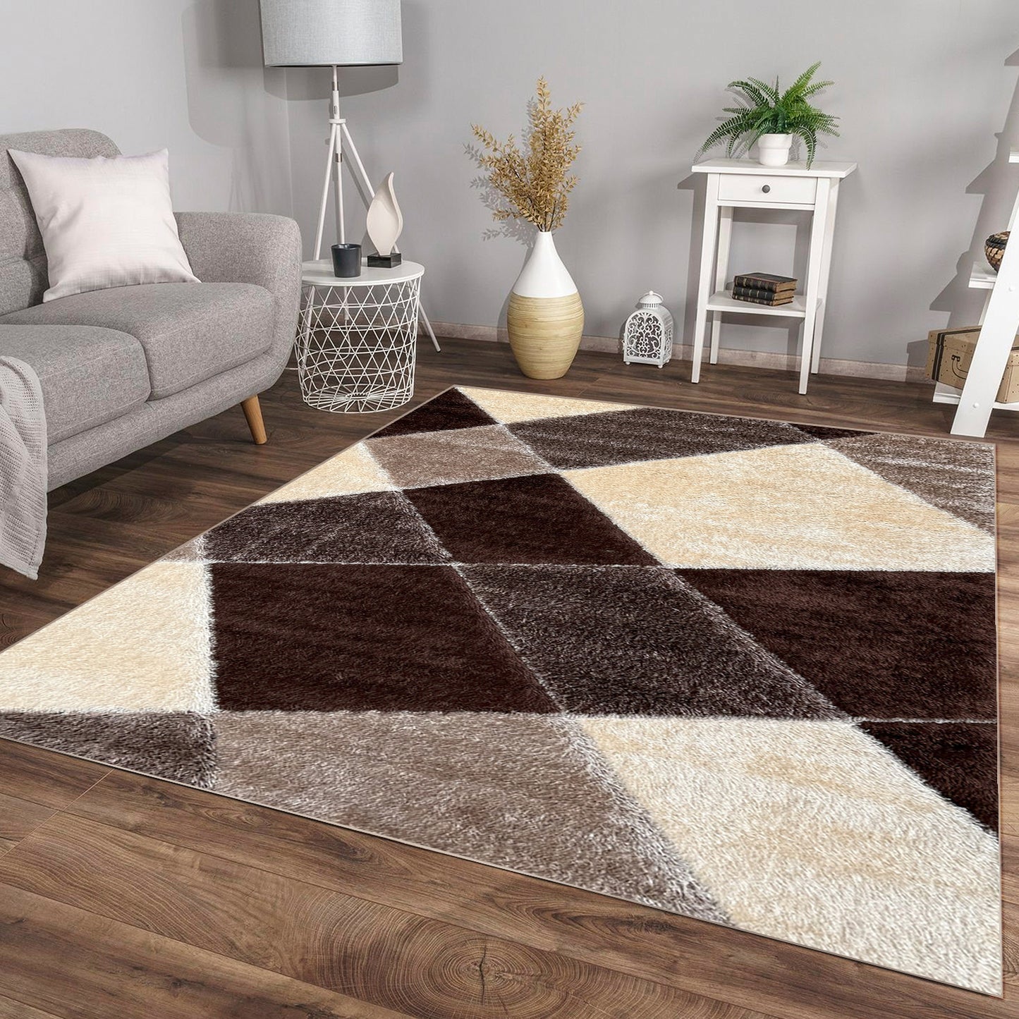 Shaggy Snorla Brown Carpet