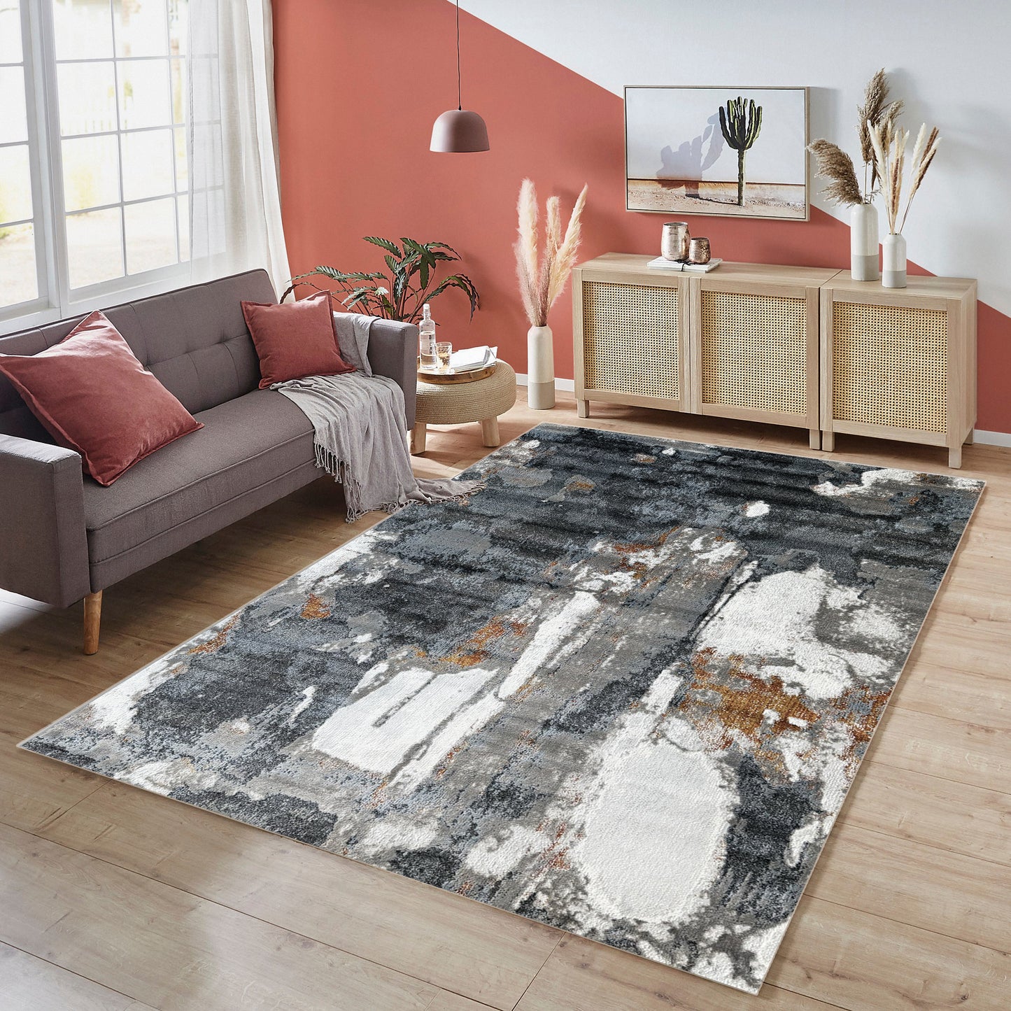 Diva Morvyn Modern Area Carpet