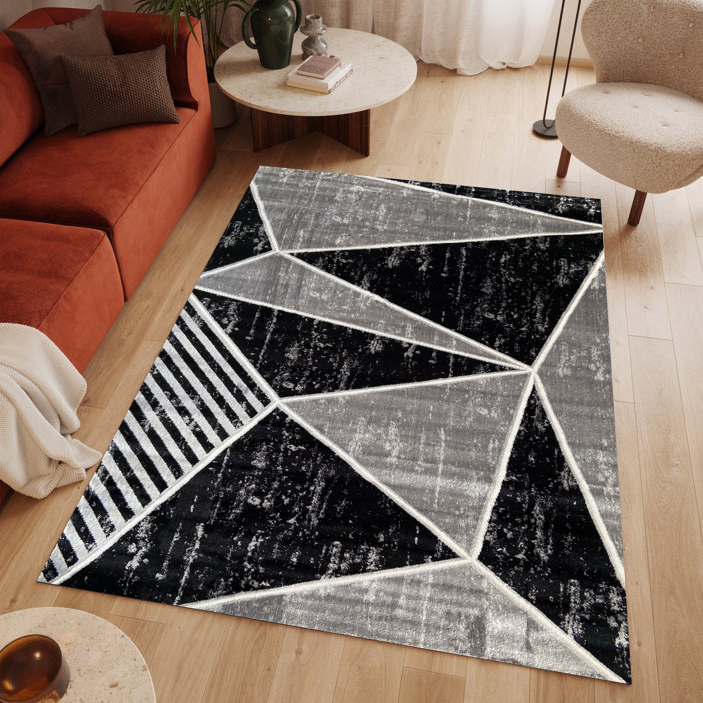 Venice Silvaré Modern Area Carpet