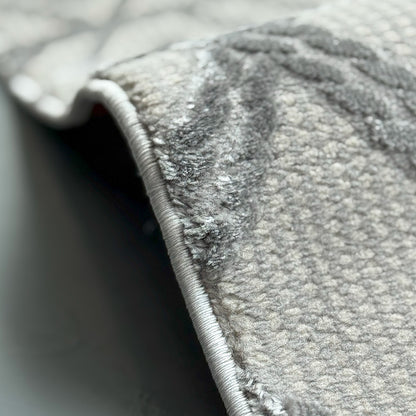 Delhi Zunel Grey Area Carpet