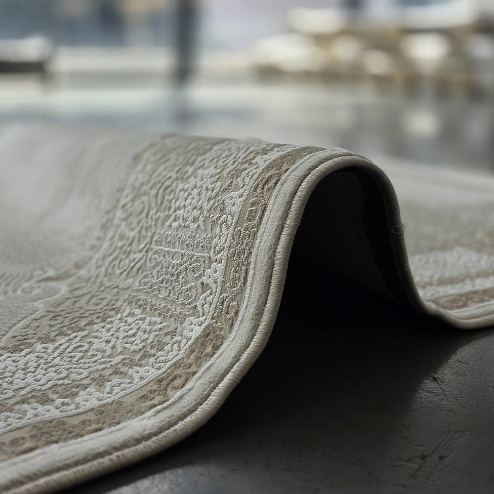 Nova Grey Medallion Carpet