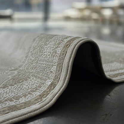 Nova Grey Medallion Carpet