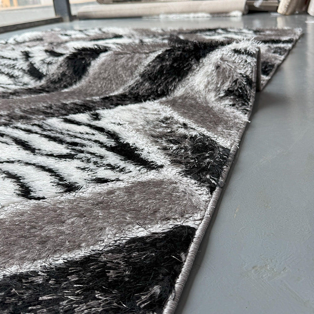 Shaggy Snovel Grey Carpet