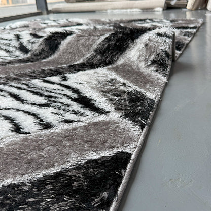 Shaggy Snovel Grey Carpet