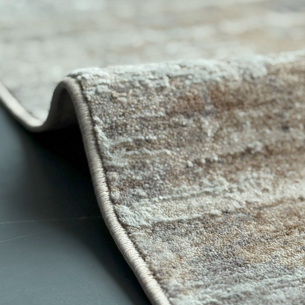 Dejavu Kezo Dark Beige Area Carpet