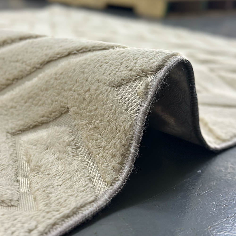 Antislip Ivory Cream Carpet