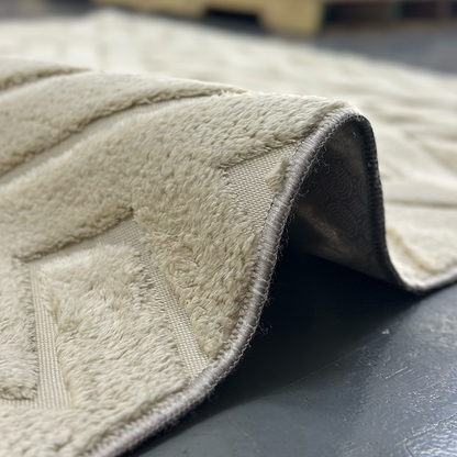 Antislip Ivory Cream Carpet
