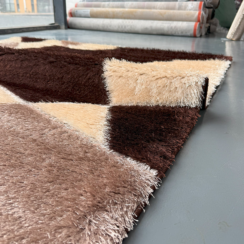 Shaggy Sofiny Brown Carpet