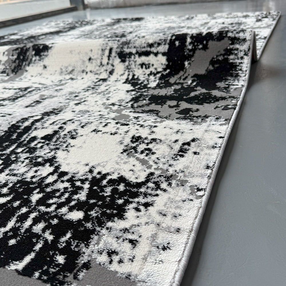 Lilla Sovra Black Grey Carpet
