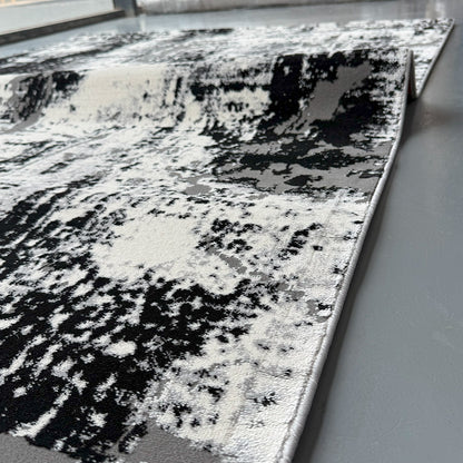 Lilla Sovra Black Grey Carpet