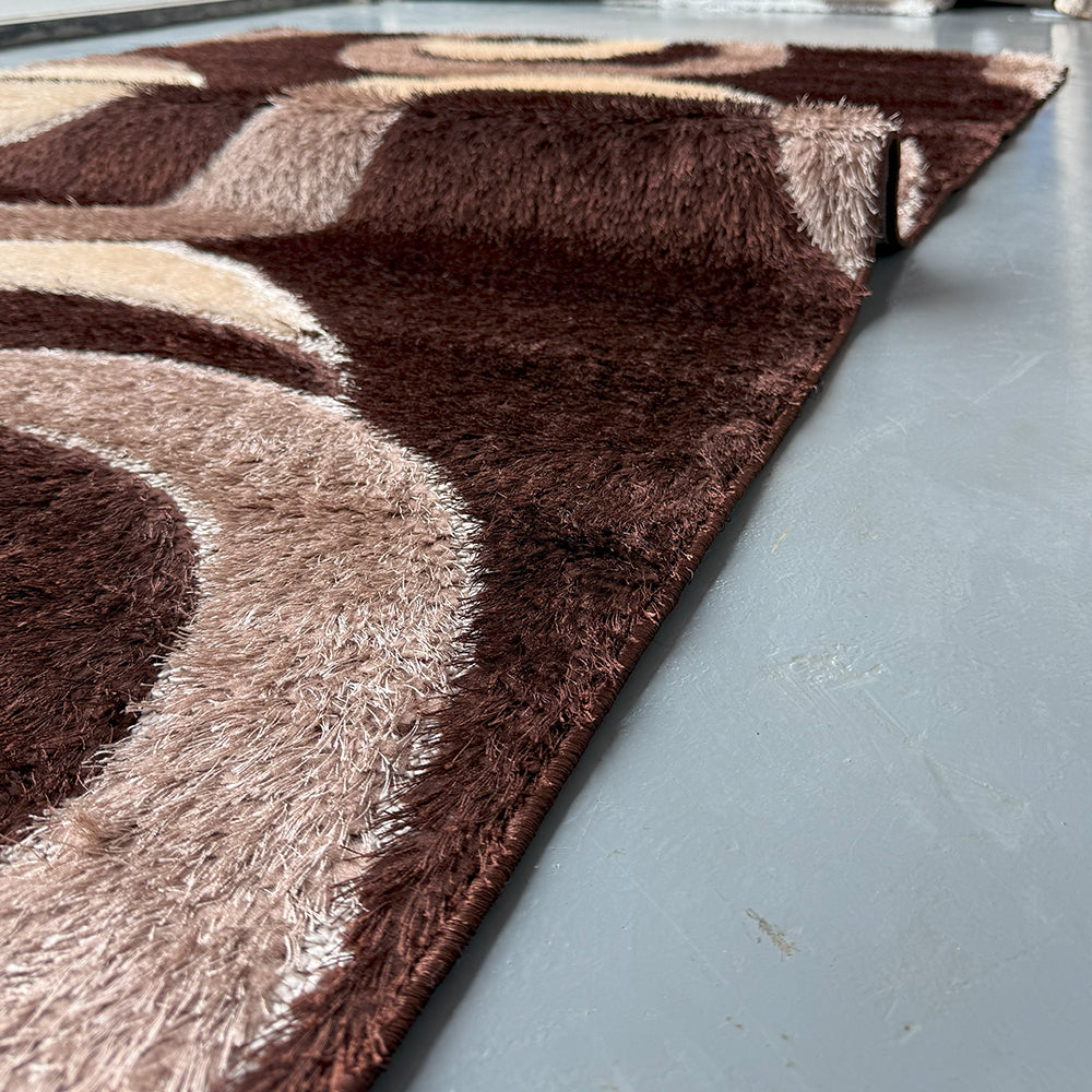 Shaggy Mivora Brown Carpet