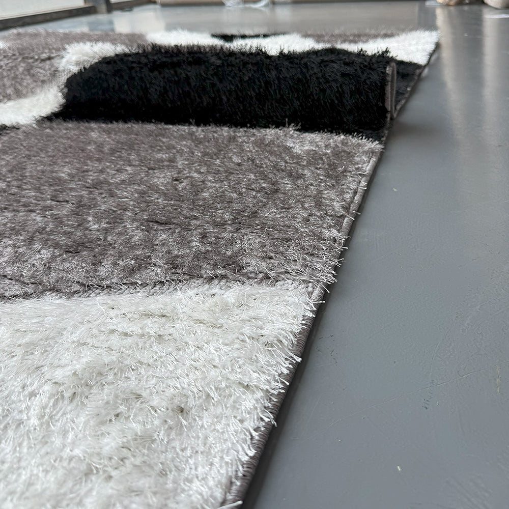 Shaggy Vellin Grey Carpet