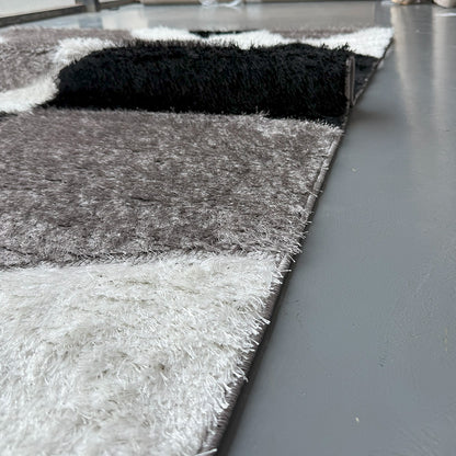 Shaggy Vellin Grey Carpet