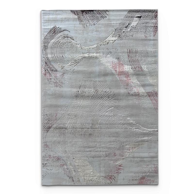 Alin Abstract Grey Area Carpet